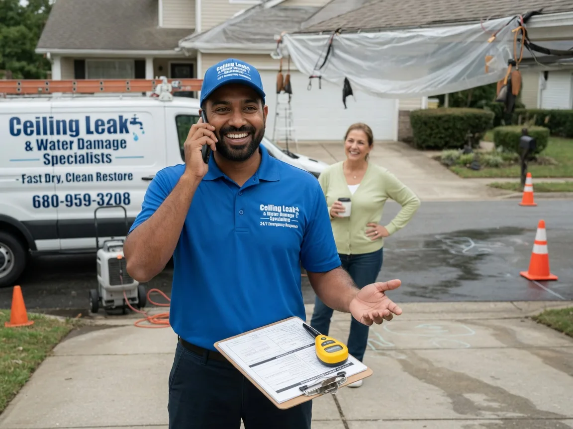 Ceiling Leak Cleanup Rockville, UT FAQs